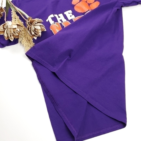 New Clemson Tigers 2016 National Championship Thick Cotton Tee Sz Large - Picture 6 of 6